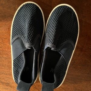 H&M Boys Navy Mesh Slip-On Sneakers
